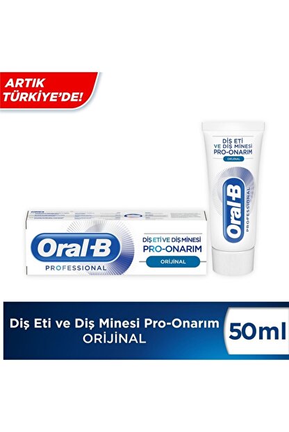Oral B Professional Dis Eti Ve Dis Minesi Bakimi Dis Macunu 50 Ml Trendyol