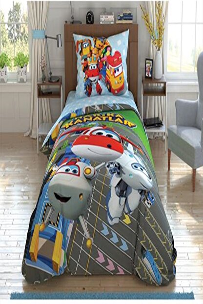 Tac Lisansli Tek Kisilik Nevresim Takimi Harika Kanatlar Runway Fiyati Yorumlari Trendyol