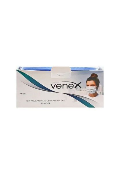 Venex 3 Katli 50 Adet Beyaz Renkli Cerrahi Maske Fiyati Yorumlari Trendyol