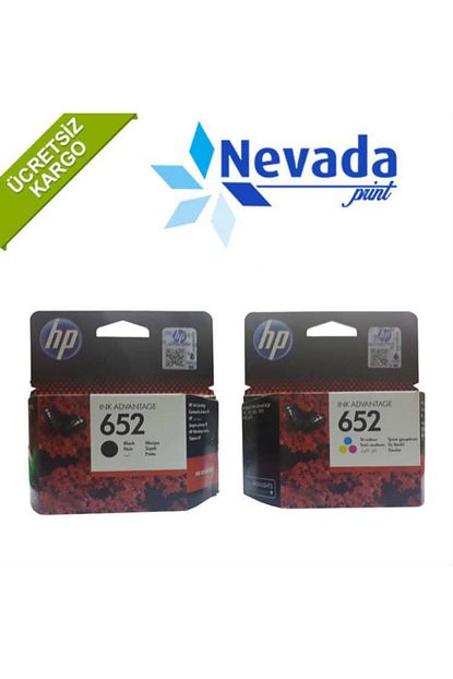 Hp 652 Siyah Renkli Kartus Deskjet 1115 2135 3635 3835 4535 4675 Trendyol