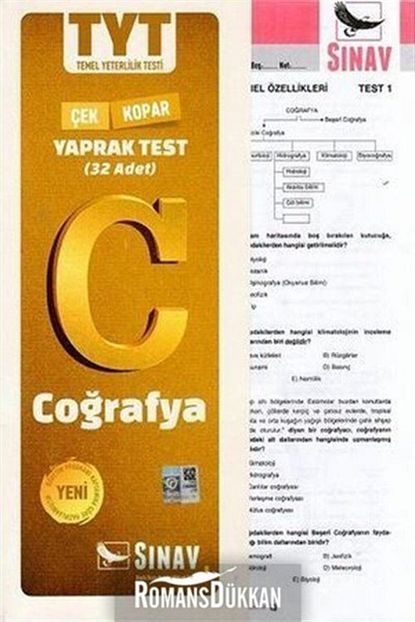 Sinav Yayinlari Sinav Tyt Cografya Yaprak Test Trendyol