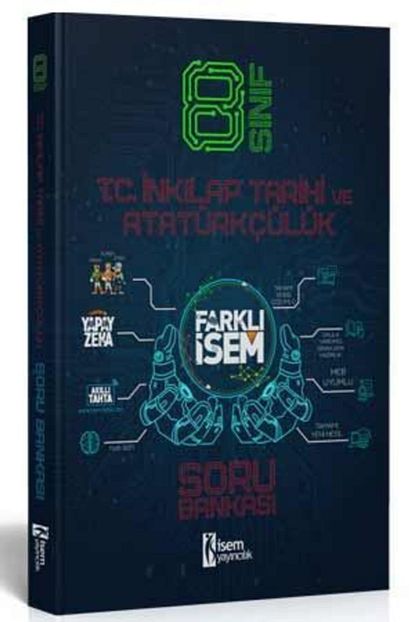 Isem Yayincilik Isem Yayinlari 8 Sinif Lgs Farkli Isem Inkilap Tarihi Soru Bankasi 2021 Lgs Kitaplari Trendyol