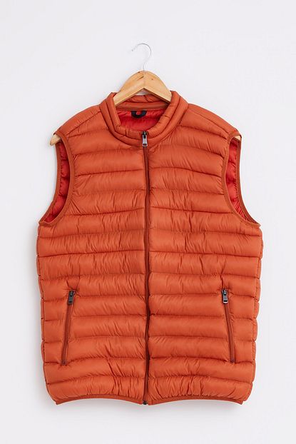 Lc Waikiki Erkek Yanik Turuncu Yelek 0w0924z8 Trendyol