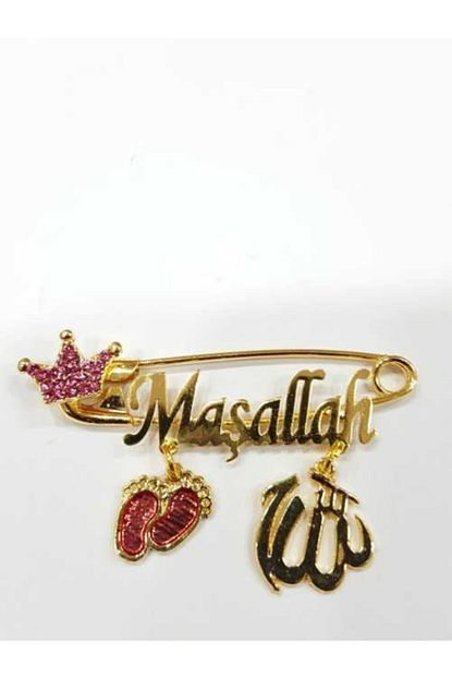 Bebelon Altin Suyuna Batirilmis Masallah Yazili Yakalik Igne Trendyol