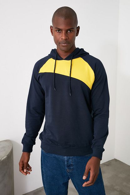 Trendyol Man Lacivert Erkek Sweatshirt Tmnaw21sw0426 Trendyol
