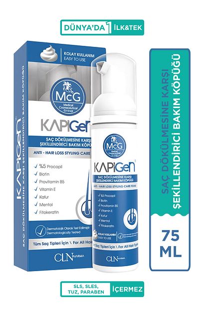 Mcg Kapigen Sac Dokulmesine Karsi Sekillendirici Kopuk Turkiye De Ilk Tek Trendyol