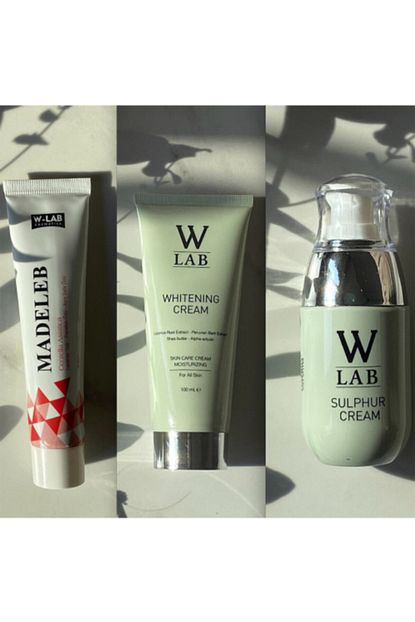 w lab kozmetik w lab whitening cream beyazlatici krem kukurt krem madeleb krem fiyati yorumlari trendyol