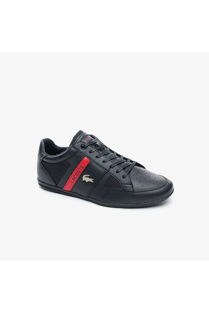 Lacoste Chaymon Tech 0120 3 Cma Erkek Siyah Kirmizi Casual Ayakkabi Trendyol
