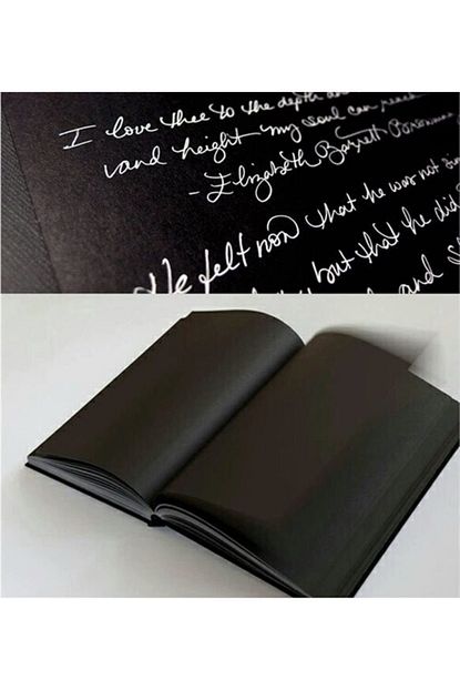 kokos butik klaket defter siyah