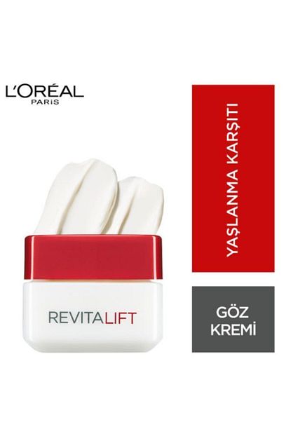 l oreal paris revitalift eye cream kirisiklik karsiti sikilastirici goz kremi 15 ml fiyati yorumlari trendyol