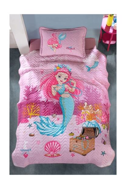 clasy aran 100 tek kisilik genc yatak ortusu delfin v1 pembe fiyati yorumlari trendyol