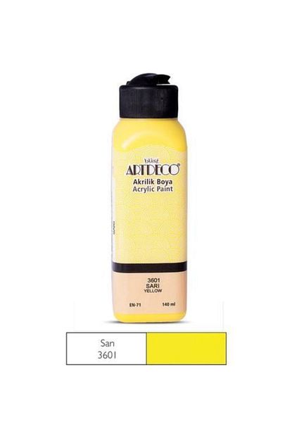 Artdeco Akrilik Boya 140 Ml Sari Y 070r 3601 Fiyati Yorumlari Trendyol