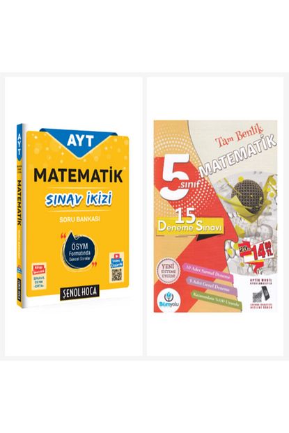 Tonguc Akademi Ayt Matematik Sinav Ikizi Soru Bankasi Bilim Yolu Trendyol