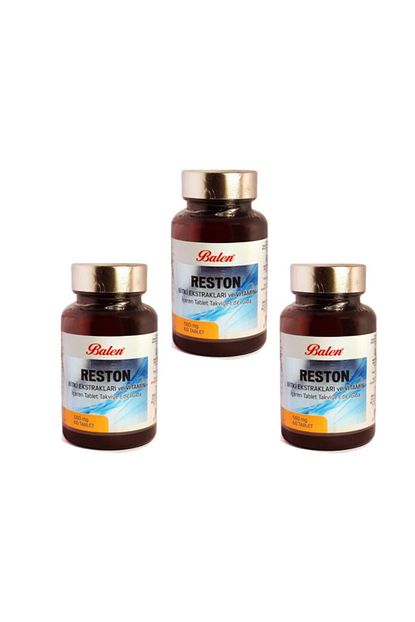 tunali life 3 adet balen reston takviye edici gida 575 mg 60 kapsul fiyati yorumlari trendyol