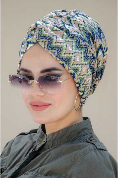 Aise Tesettur Renkli Hazir Burgu Bone Trendyol
