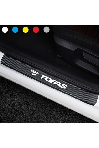 Bys Tofas Icin Karbon Kapi Esigi Sticker 4 Adet Trendyol
