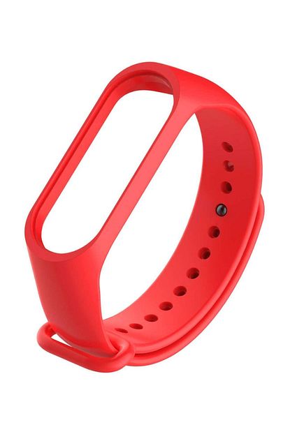 Microsonic Kirmizi Mi Band 3 Mi Band 4 Microsonic Silikon Kordon Trendyol