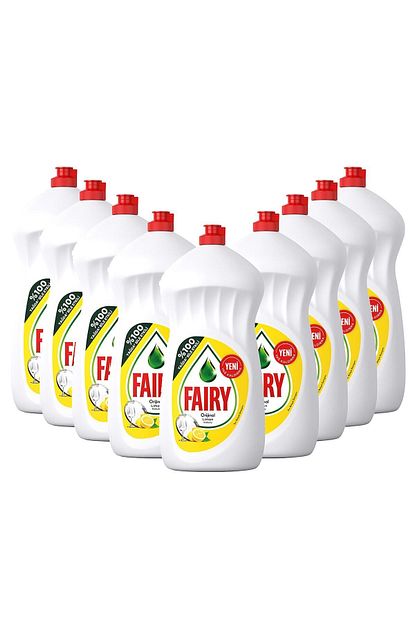fairy limonlu 9 lu sivi bulasik