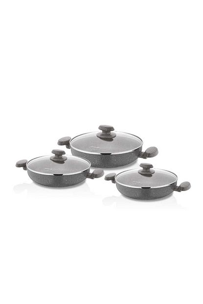Korkmaz Mia Granit 6 Parca Omlet Set A2821 Trendyol