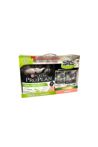 Proplan Pro Plan 1 5 Kg Somonlu Kisir Kedi Mamasi 3 Adet Sterilised Yas Mama Trendyol