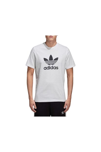 Adidas Erkek Beyaz T Shirt Trendyol