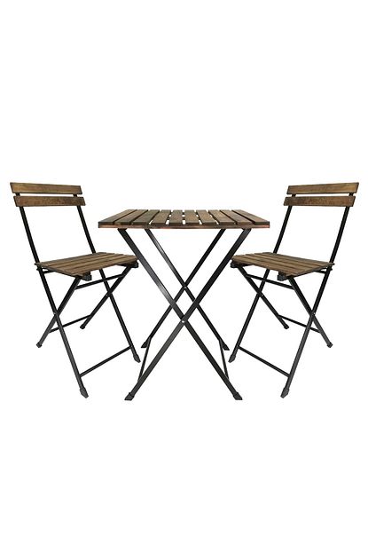 Tedarikcenter Bistro Set 2 1 Bistro Masa Sandalye Seti Bahce Masa Sandalyesi Trendyol