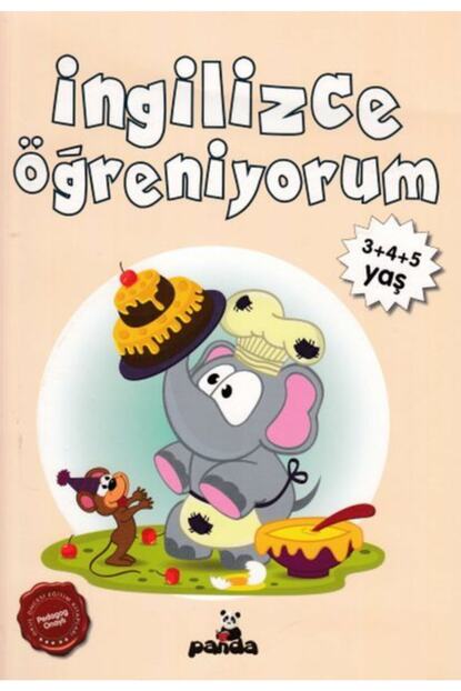Beyaz Panda Yayinlari Ingilizce Ogreniyorum 3 4 5 Yas Trendyol