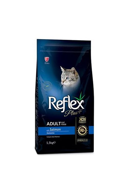 Reflex Plus Somonlu Yetiskin Kedi Mamasi 1 5 Kg Trendyol