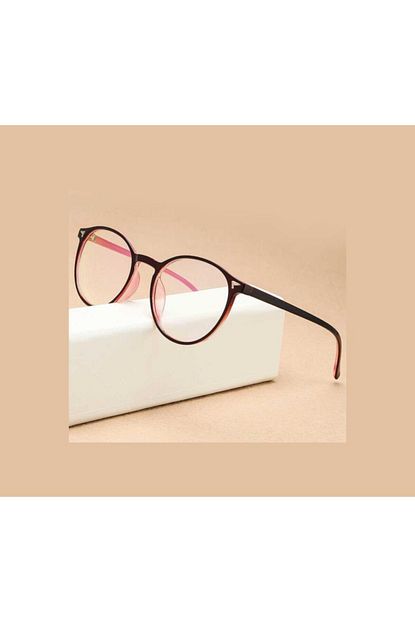 Vintage Retro Mavi Isik Engelleyen Bilgisayar Gozlukleri Oval Cerceve Unisex Gozluk Trendyol