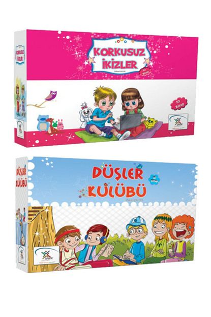 5 Renk Yayinevi 3 Sinif Hikaye Seti 20 Kitap Korkusuz Ikizler Dusler Kulubu 5 Renk Trendyol