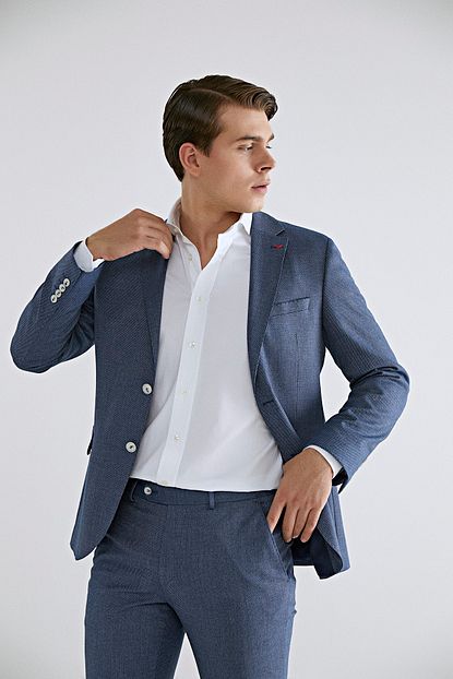 D S Damat Lacivert Renk Erkek Takim Elbise Slim Fit Trendyol
