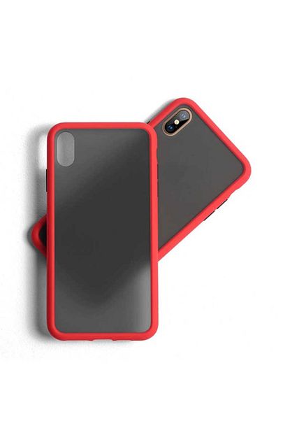Benks Apple Iphone X Kirmizi Silikon Kilif Trendyol