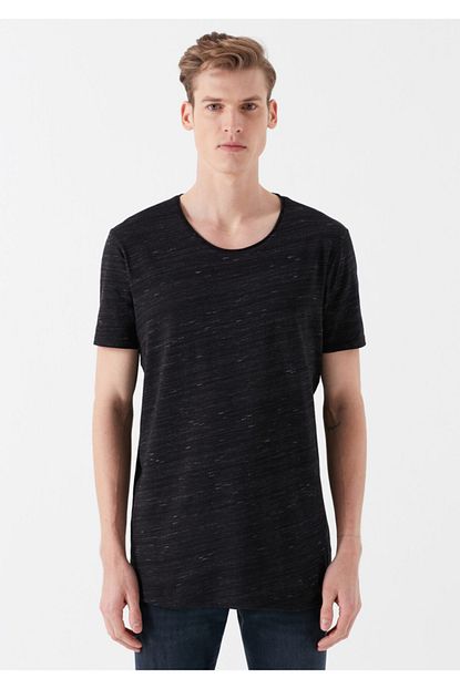 Mavi Erkek Siyah Basic T Shirt Trendyol