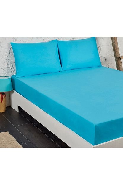 Hera Ataca Cift Kisilik 160x200 Cm Lastikli Fitted Pamuk Yatak Carsafi Trendyol
