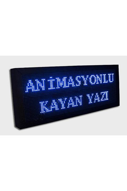yakoled led tabela mavi kayan yazi tabela 64x256 cm fiyati yorumlari trendyol