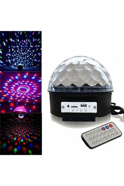 Cnd Bluetooth Ozellikli Kumandali Led Kristal Disko Topu Disco Top Trendyol