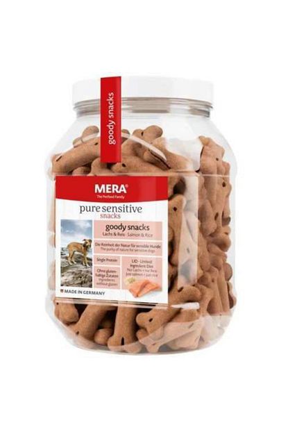 Meradog Pure Goody Snacks Somonlu Ve Pirincli Yetiskin Hassas Kopek Biskuvisi 600 Gr Trendyol