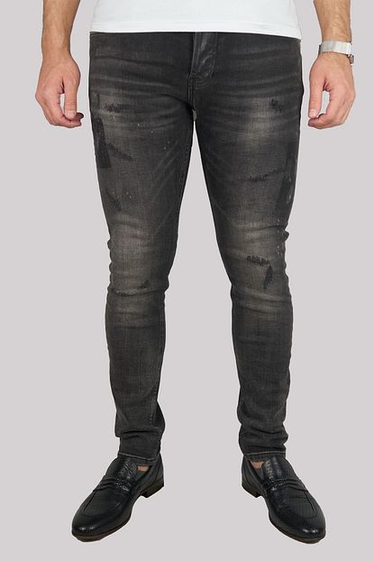 Integral Denim Erkek Siyah Integral Jeans 6844 Pamuklu Slim Fit Kot Pantolon Trendyol