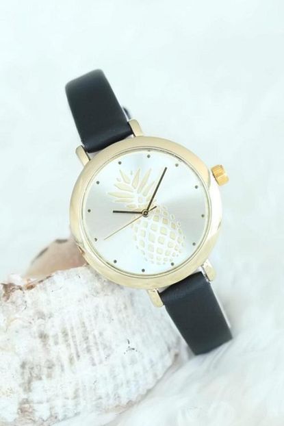 Choppers Gold Kasa Ananas Detayli Deri Kordon Kadin Saat Trendyol %100 orijinal • ücretsiz kargo • vade farksız 5 taksit. trendyol