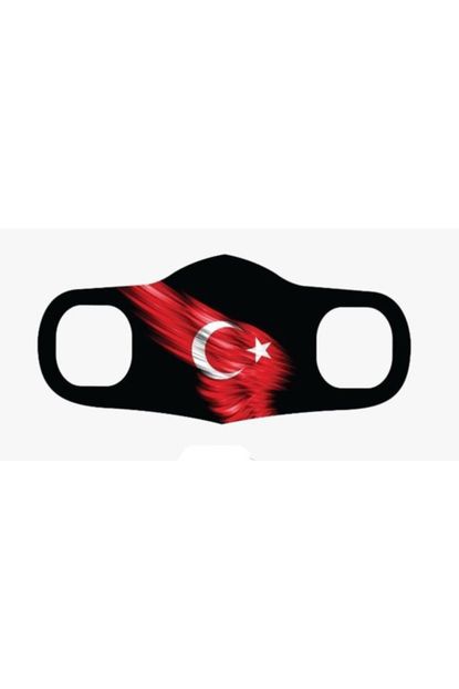 Leader Trade Nano Yuz Maskesi Dalgali Turk Bayrakli Siyah Renk Fiyati Yorumlari Trendyol