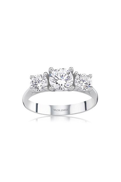 Valori Jewels Uctas 1 32 Karat Swarovski Zirkon Tasli Gumus Tektas Yuzuk Trendyol