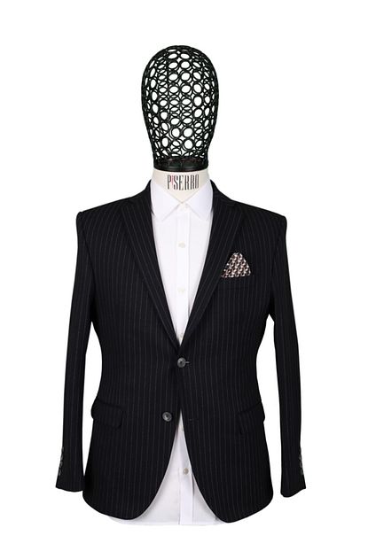 Piserro Erkek Lacivert Slim Fit Ceket Trendyol