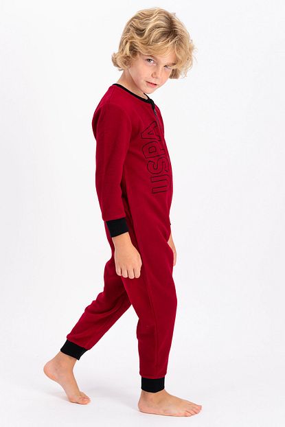 U S Polo Assn Cocuk Tulum Bordo Trendyol
