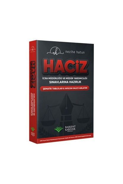 Baskent Kariyer Yayinlari Haciz Icra Mudur Ve Mudur Yardimciligi Sinavi Hazirlik Kitabi 2020 Trendyol
