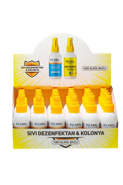 escabel laboratory escabel 80 derece 100ml sprey limon kolonyasi 24 lu fiyati yorumlari trendyol