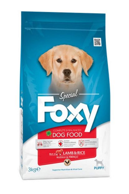 Foxy Hediyeli Kuzu Etli Ve Pirincli Yavru Kopek Mamasi 3 Kg Trendyol