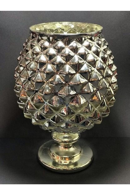 Ege Home Decoration Accessories Gumus Dekoratif Vazo Trendyol