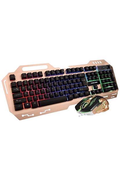 Concord C58 Concord Kablolu Gaming Klavye Mouse Set Trendyol