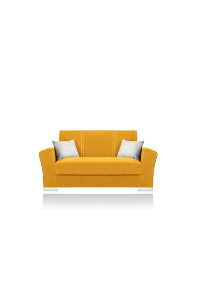 Filament Mobilya Hardal Dora Sandikli Kanepe 2 Li Trendyol