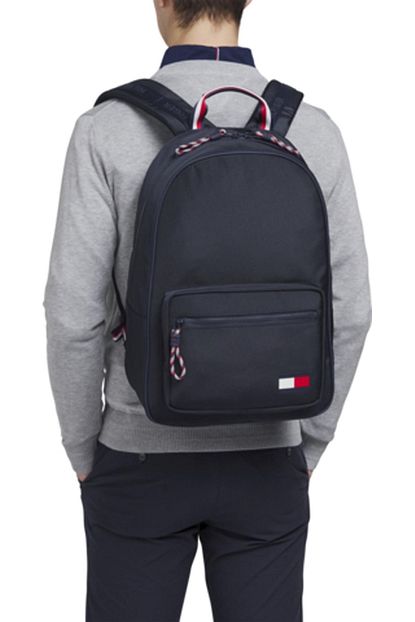 Tommy Hilfiger Erkek Lacivert Backpack Sirt Cantasi Trendyol